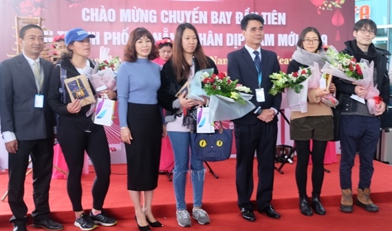 Đà Nẵng đón chuyến bay và tàu biển quốc tế đầu tiên dịp năm mới 2019