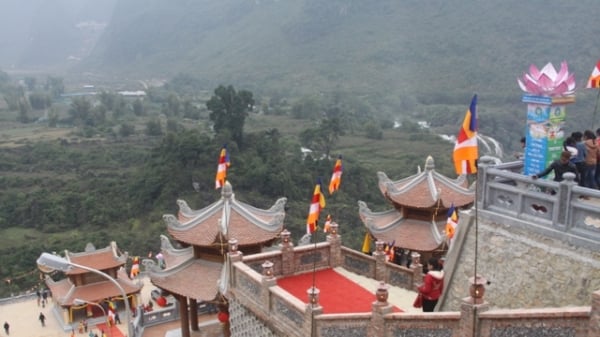 Khánh thành chùa Phật tích Trúc Lâm tại Cao Bằng
