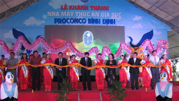 Proconco khánh thành Nhà máy tại Bình Định