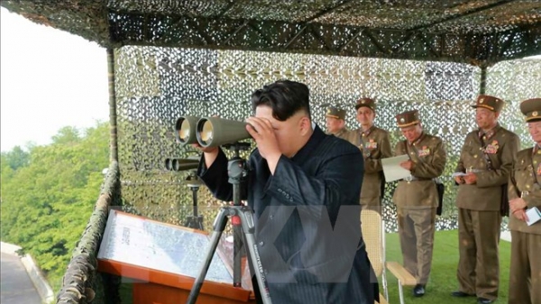 Nhà lãnh đạo Triều Tiên thị sát diễn tập chiến tranh chống Mỹ, Hàn