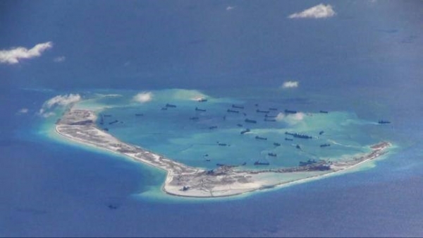 Mỹ: Trung Quốc tăng hoạt động bồi đắp trên các đảo ở Biển Đông