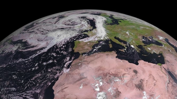 Công bố bức ảnh màu đầu tiên về ​Trái ​Đất chụp từ vệ tinh MSG-4