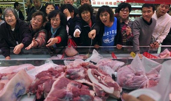 Thiếu hụt thịt lợn thế giới không thể bù đắp