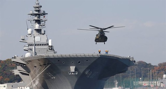 Chiến hạm lớn nhất của Nhật Bản sắp thăm Việt Nam