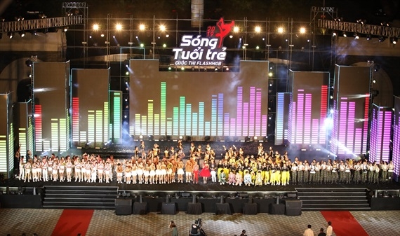 Sun World Danang Wonders 'bùng cháy' trong đêm Chung kết Flashmob 2019 - 'Sóng tuổi trẻ'