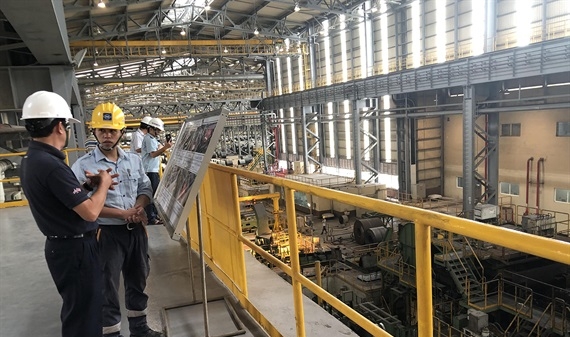 Vào Formosa Hà Tĩnh xem sản xuất thép