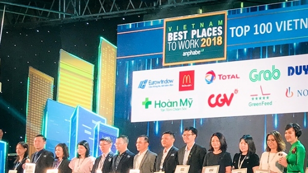 Tập đoàn Y khoa Hoàn Mỹ vào Top 100 nơi làm việc tốt nhất Việt Nam 2018