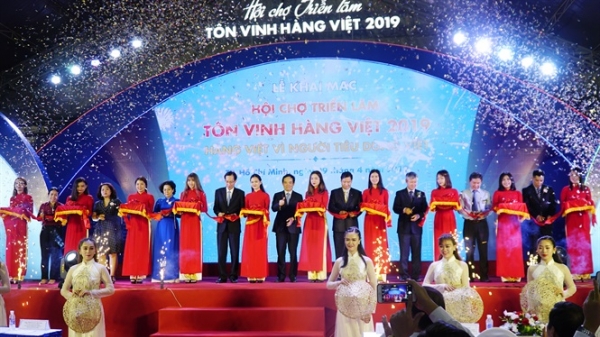 200 doanh nghiệp tham gia Hội chợ triển lãm “Tôn vinh hàng Việt 2019”