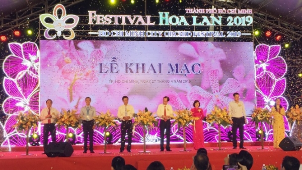 Khai mạc Festival Hoa lan TP.HCM 2019