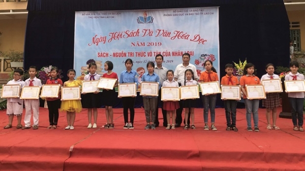 1.000 học sinh Lào Cai tham gia Ngày hội sách và văn hóa đọc
