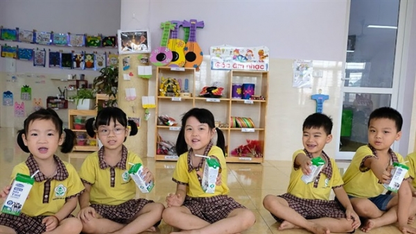 Hơn 1 triệu trẻ em ở Hà Nội tham gia chương trình Sữa học đường