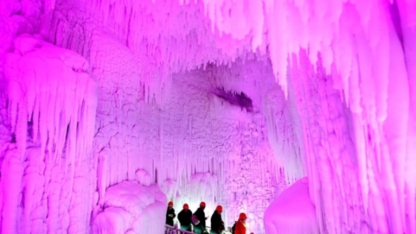 Tiên cảnh trong hang động hình thành từ kỷ băng hà ở Trung Quốc