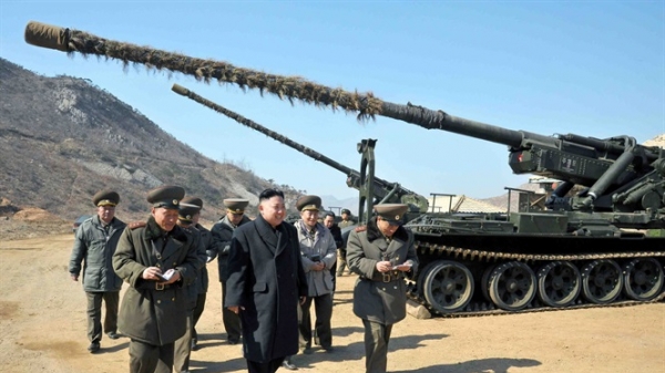 Triều Tiên có thể đã đưa siêu pháo tới biên giới Hàn Quốc