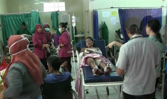 Nổ xưởng pháo hoa làm 47 người chết ở Indonesia