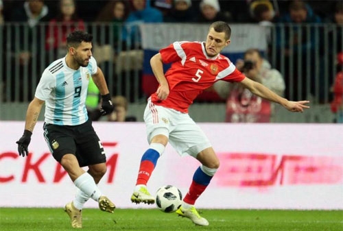 Aguero lập công, Argentina đánh bại chủ nhà World Cup 2018