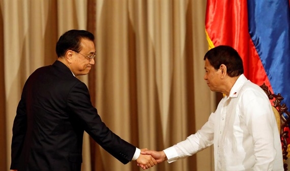 Trung Quốc, Philippines ra tuyên bố chung về Biển Đông