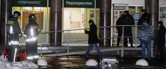 10 người bị thương trong vụ nổ tại siêu thị Nga