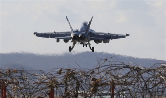 Xem chiến đấu cơ Mỹ, Hàn tập trận không quân đáp trả Triều Tiên