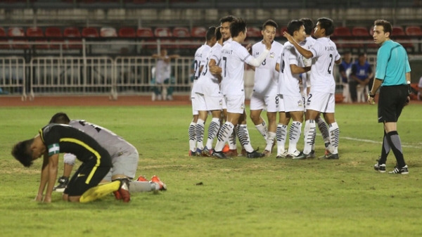 Thái Lan thắng đậm Malaysia ở vòng loại U23 châu Á