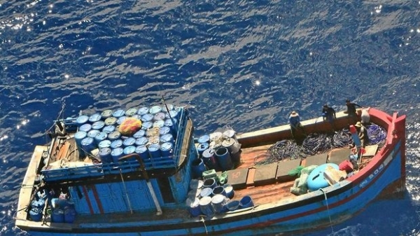 Malaysia bắt 40 ngư dân Việt đánh cá trái phép