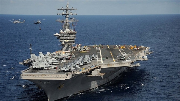 Mỹ lên tiếng về thông tin đưa hai tàu sân bay áp sát Triều Tiên