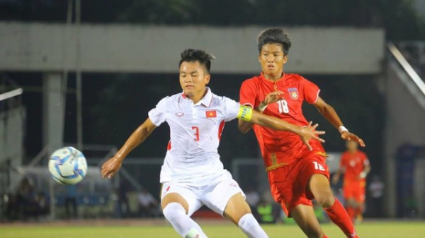Thua Myanmar, U18 Việt Nam bị loại ở vòng bảng giải Đông Nam Á