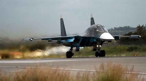 Chiến đấu cơ Nga hủy diệt căn cứ dưới lòng đất của IS