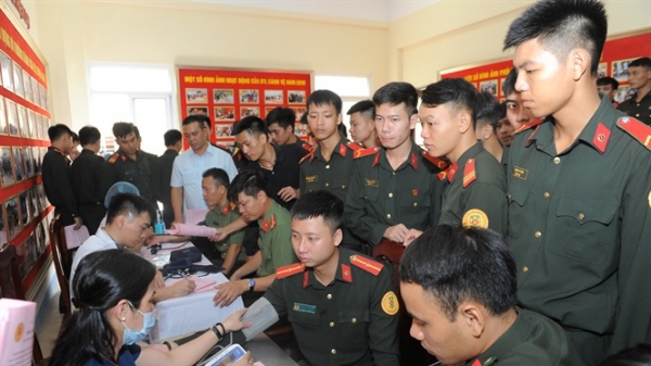 Đoàn Thanh niên Bộ Tư lệnh Cảnh vệ hiến hơn 200 đơn vị máu vì đồng đội
