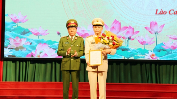 Đại tá Lưu Hồng Quảng giữ chức Giám đốc Công an tỉnh Lào Cai