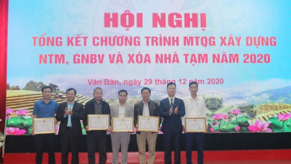 Huyện Văn Bàn có 9 xã đạt chuẩn nông thôn mới