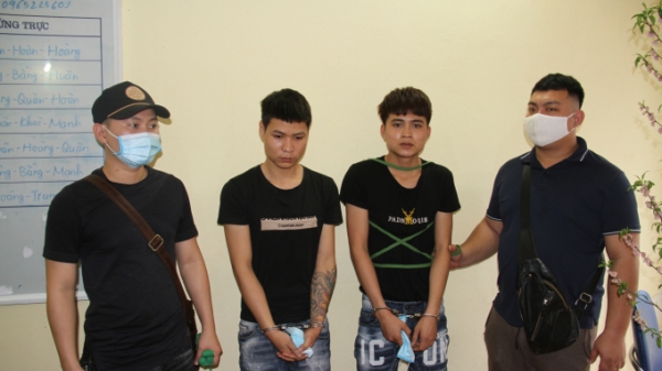 Bắt 2 đối tượng cướp giật ngay trung tâm của thành phố Lào Cai