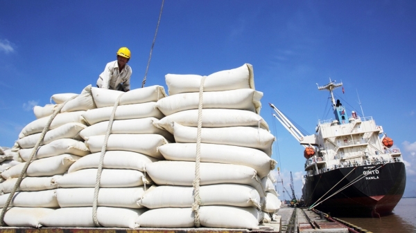 Giá gạo xuất khẩu có phiên tăng đầu tiên 2022