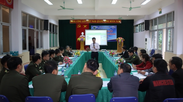 Vườn Quốc gia Cúc Phương tập huấn truyền thông lực lượng Kiểm lâm