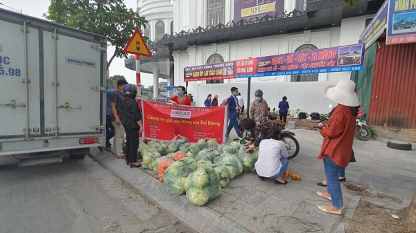 10 điểm bán nông sản Hải Dương trả giá tùy tâm tại Hà Nội