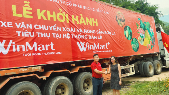 Winmart cam kết tiêu thụ 500 tấn xoài Sơn La
