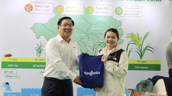 Syngenta đồng hành cây lúa Việt Nam bằng nhiều giải pháp công nghệ tiên tiến