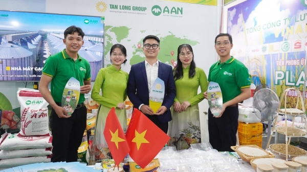 Tân Long vượt hơn 600 chỉ tiêu đưa gạo Việt xuất khẩu sang Nhật