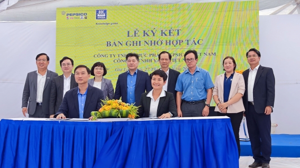 Yara Việt Nam và PepsiCo Foods Việt Nam hợp tác vì nông nghiệp bền vững