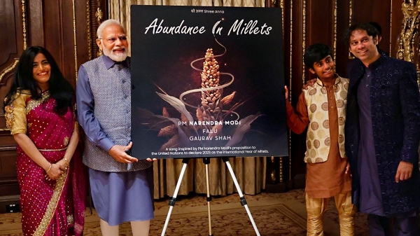 Bài hát về hạt kê của Thủ tướng Ấn Độ được đề cử giải Grammy