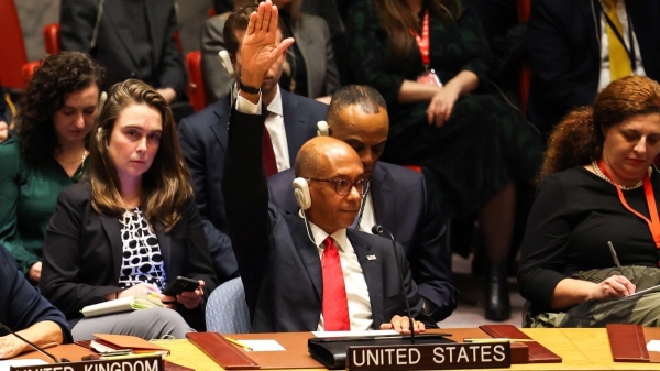 Mỹ phủ quyết văn kiện Liên hợp quốc kêu gọi ngừng bắn ở Gaza