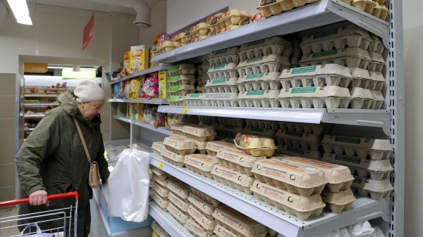 Nga miễn thuế nhập khẩu trứng gà nhằm đối phó lạm phát