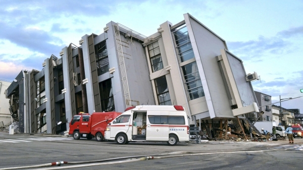 Nhật Bản chịu thiệt hại nặng nề trong trận động đất ngày đầu năm