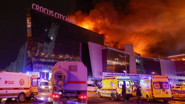 IS tấn công khủng bố gần Moscow, ít nhất 40 người thiệt mạng