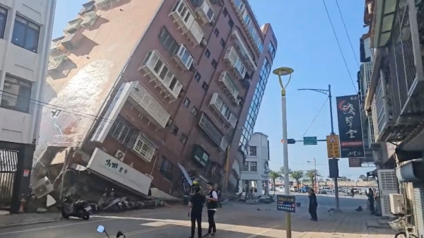 Động đất 7,2 độ ở Đài Loan, nhiều nước cảnh báo sóng thần