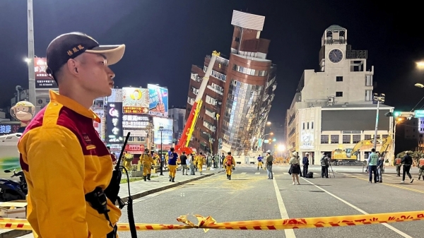 Động đất ở Đài Loan: Số thương vong, mất tích vượt 1.000 người