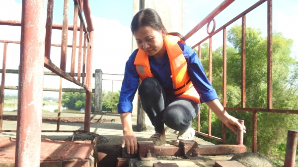 Diễn tập ứng phó sự cố trong mùa mưa lũ tại cống Trung Lương