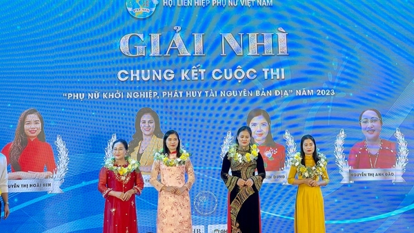 'Nuôi heo bằng thảo dược' đoạt giải Nhì toàn quốc cuộc thi 'Phụ nữ khởi nghiệp'