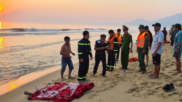 Phát hiện thi thể người đàn ông mất tích khi bủa lưới trên vịnh Lăng Cô