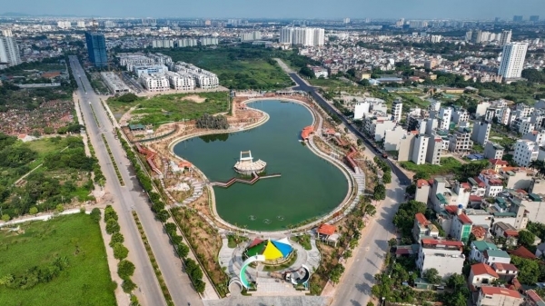 Hà Nội đưa vào hoạt động hai công viên 300 tỷ đồng