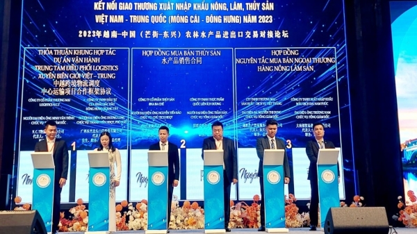 Doanh nghiệp Việt - Trung ký kết 21 thỏa thuận hợp tác xuất khẩu nông sản